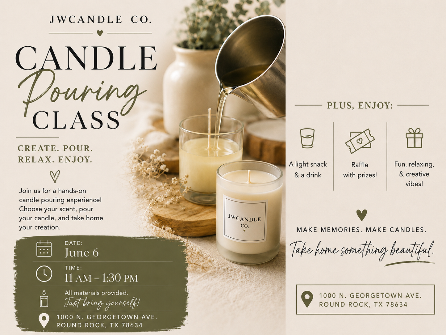 Candle Pouring