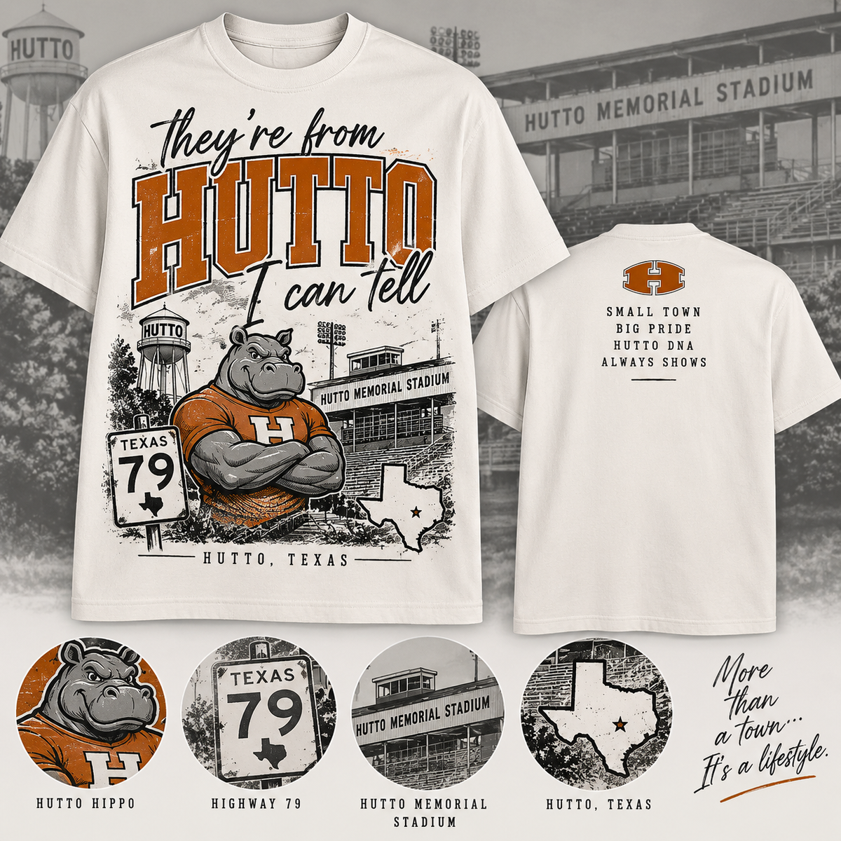 They're from Hutto