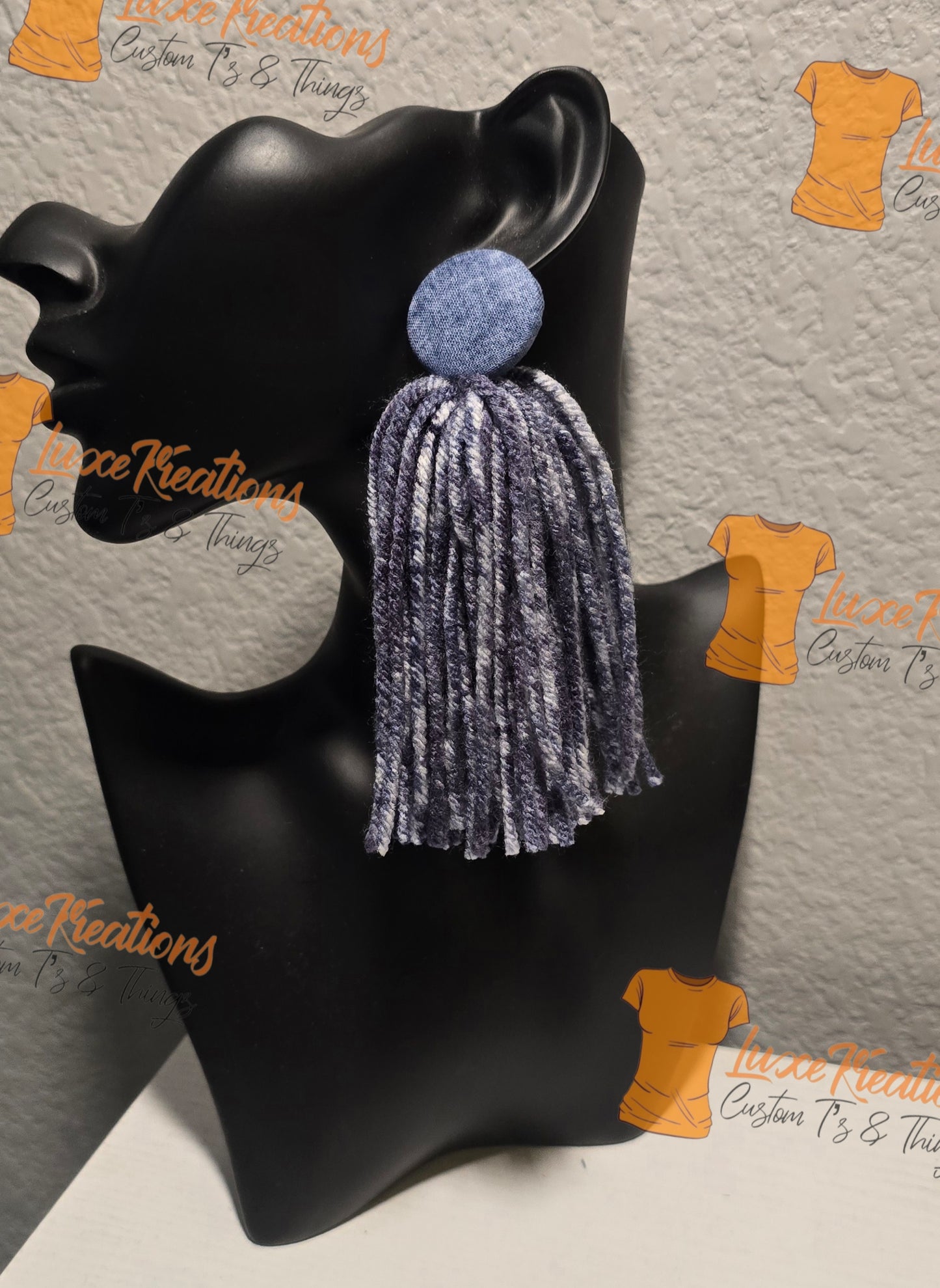 BoHo Button Tassel