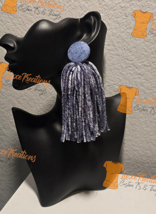 BoHo Button Tassel