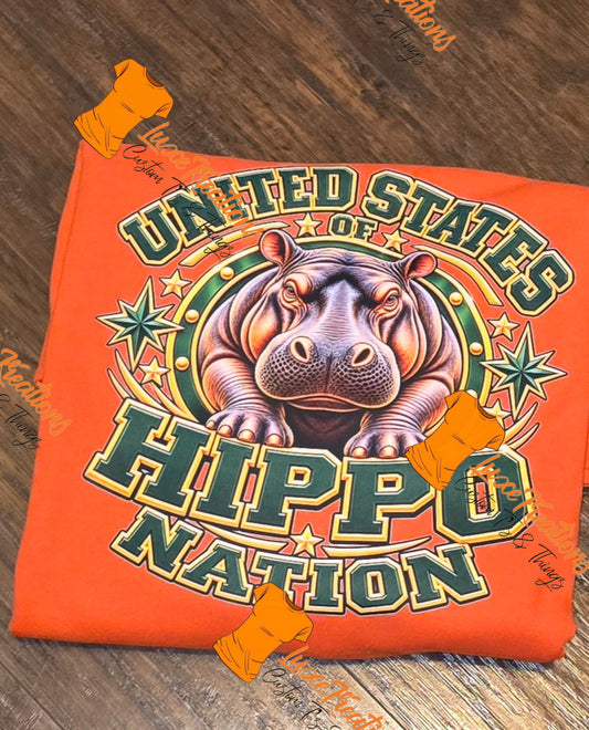 United States of Hippo Nation-Camo